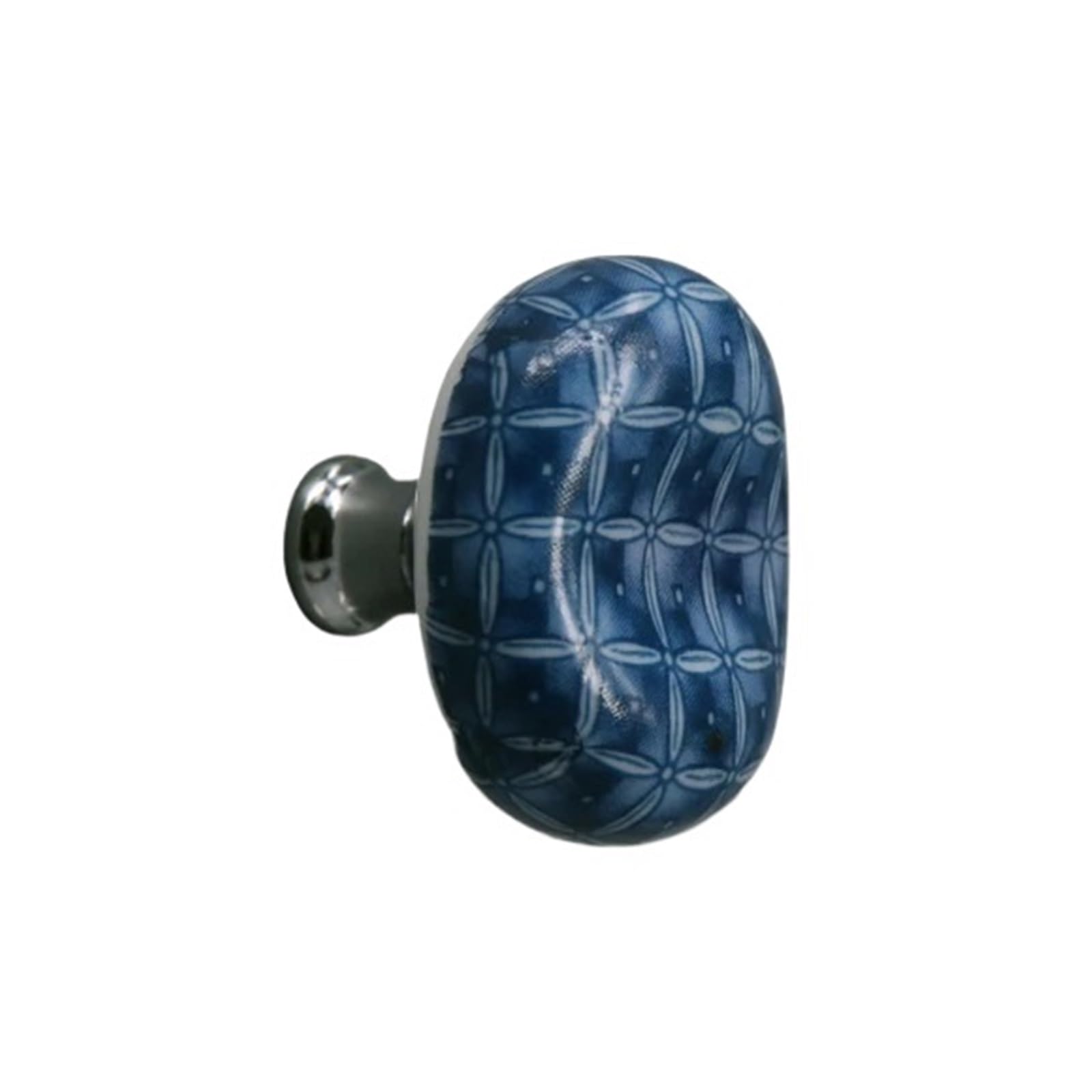 Kifsdlf Color5 Ceramic Handles And Knobs Handicraft Blue Drawer Dresser Handle Door Pulls Furniture Hardware For Cupboard Wardrobes Furniture(Color5)