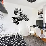 Photo Gallery gaizhewo cool stunt monster dirt bike adesivo da parete in vinile dirt bike club sala giochi garage camera dei bambini murale rimovibile Photo Gallery gaizhewo cool stunt monster dirt bike adesivo da parete in vinile dirt bike club sala giochi garage camera dei bambini murale rimovibile