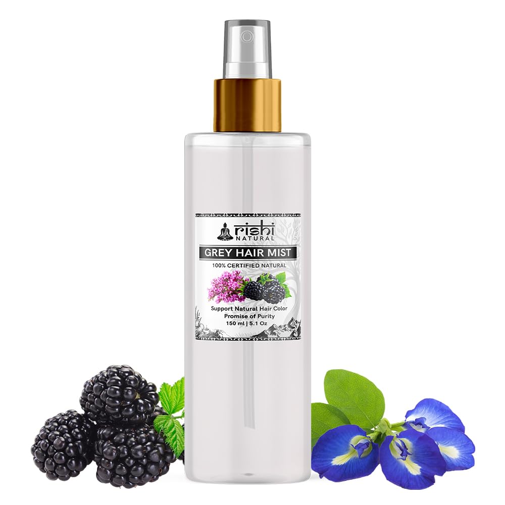 Grey Mist for Hair (200ml) - Chemical Free Solution For Greys and Hair Wellness - 100% Natural Ingredients-image-45