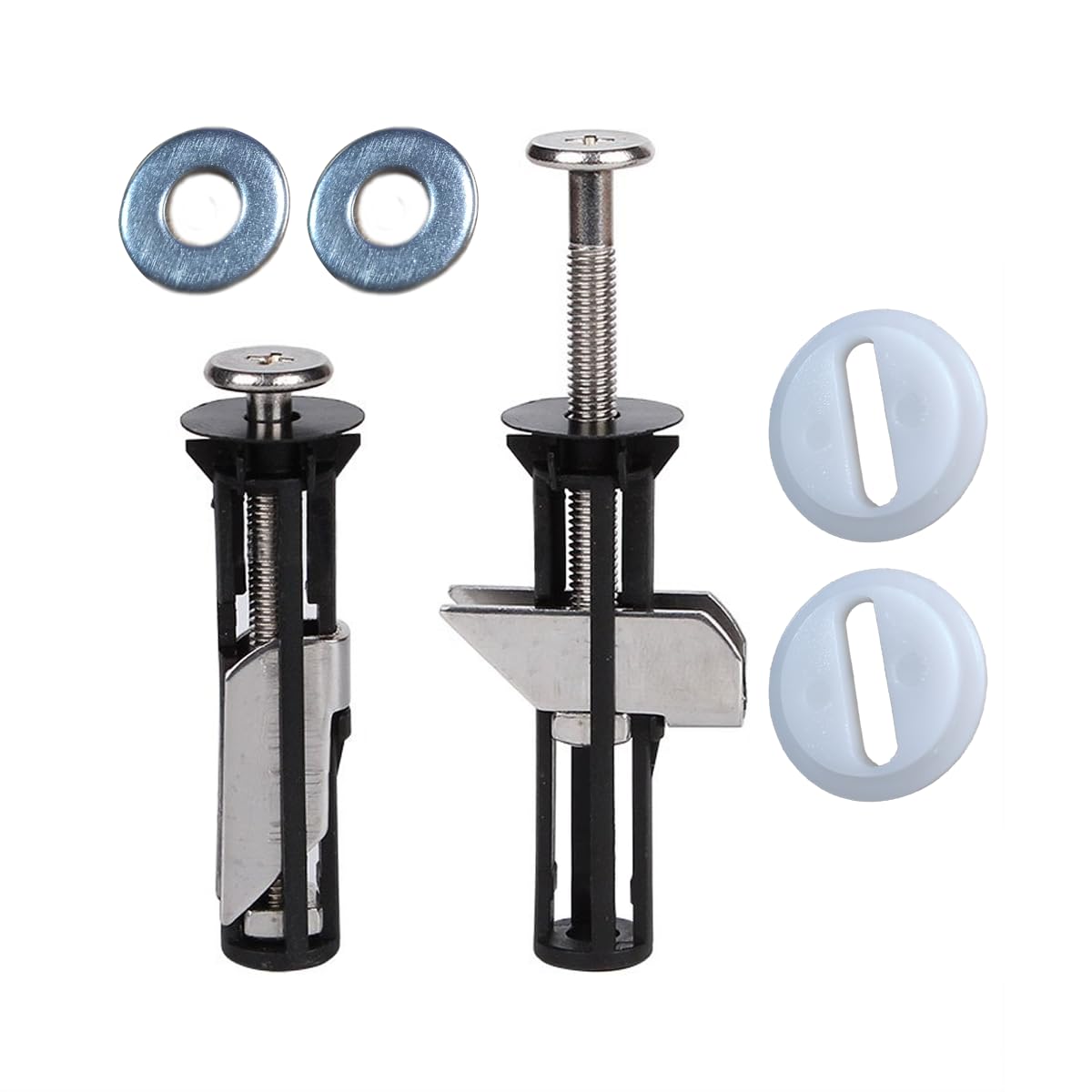 Toilet Seat Bolt Kit - Universal Replacement Hardware -1 Toilet Seat Bolt Kit - Universal Replacement Hardware -1