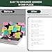Taja Address Book with Alphabetical Tabs, Hardcover Address Books Large Print for Record Contacts, Small Address Book to Store All Your Important Informations in One Place - Dark Green