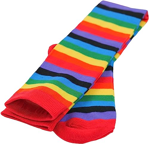 Image of ToBeInStyle Women's Colorful Patterned Design Knee High Socks