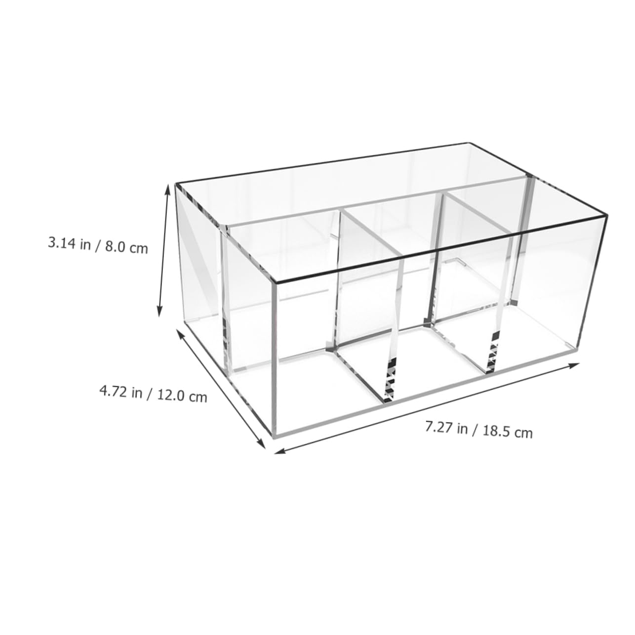 Cabilock 4 Piezas Titular De Cepillo Cosmético Organizador De Maquillaje Organizador Cosmético Perfume Bolígrafo Automático Hacer Cajones Organizadores De Maquillaje Cubierto PD Transparent