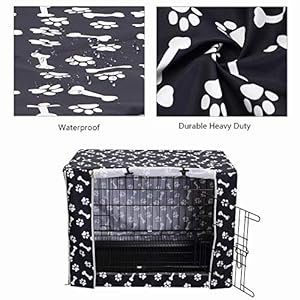 Geyecete Large Dog Crate Covers Fits 24inch48inch Dog Crates for Small Medium Large Dogs Dog Crate Bed Dog Crate with Cover  Cover Onlycrate Not Includedblack24  Cucciolini Doodles Geyecete large dog crate covers fits 24inch 48inch dog crates for small medium large dogs dog crate bed dog crate with cover  cover onlycrate not included black 24   cucciolini doodles