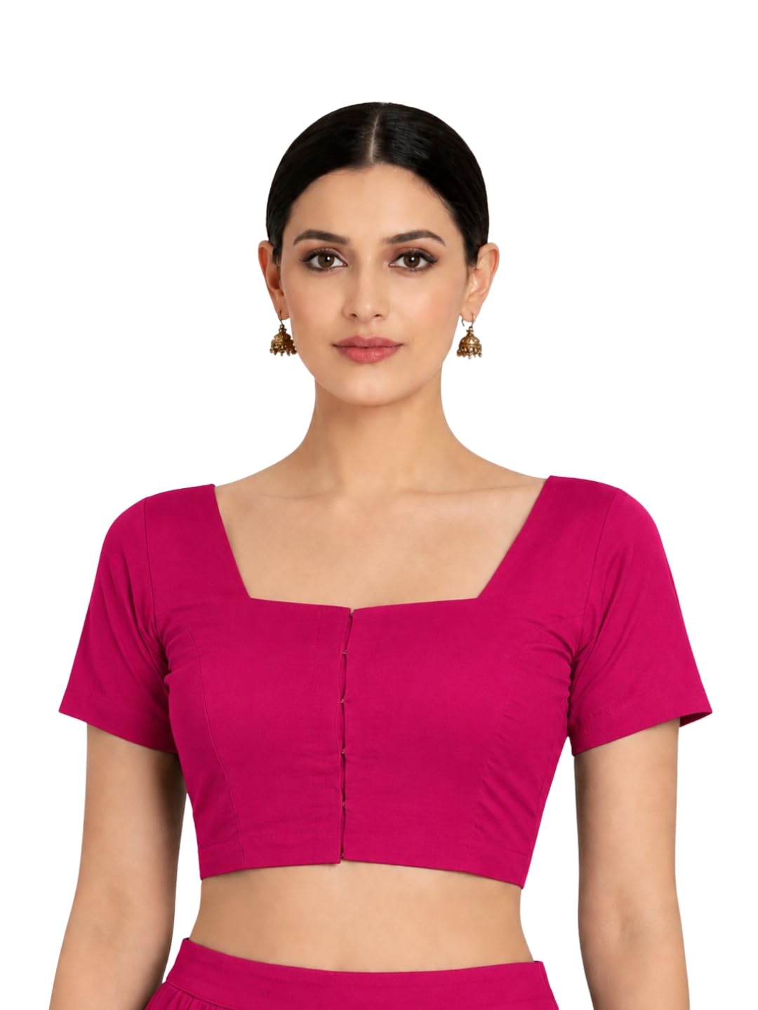 thevasa Women's Square Vision Blouse-picture-12