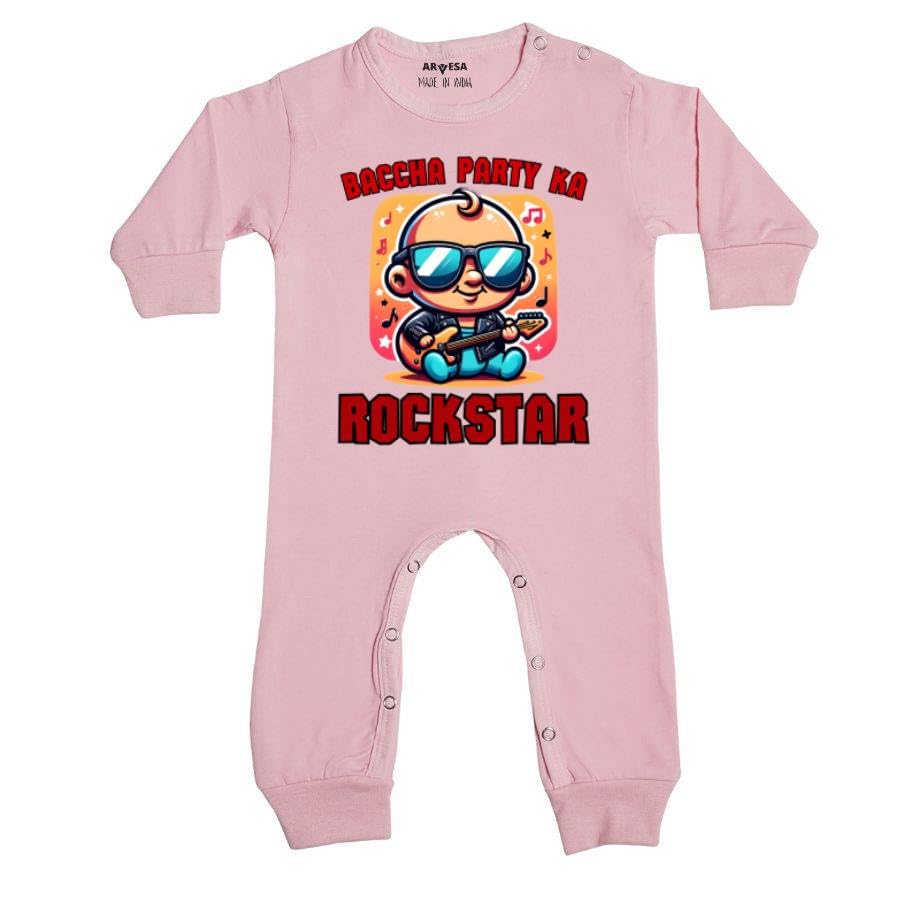 ARVESA Baby Full Sleeve Romper unisex Envelope Neck