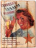 Material: Madera RetroReclamos Cuadro de Madera Vintage Cerveza DAMM