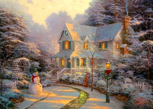 The Night Before Christmas: Thomas Kinkade - 1000 piece Jigsaw Puzzle