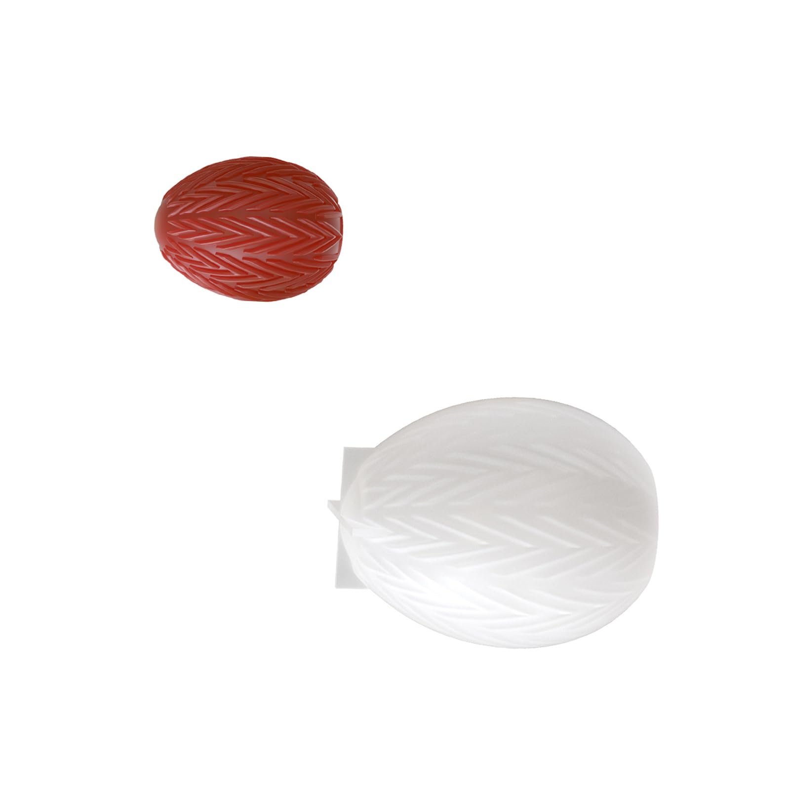 Ekoama Sturdy Silicone Eggs Shaped Ideal for Making Festival Scented Decorative