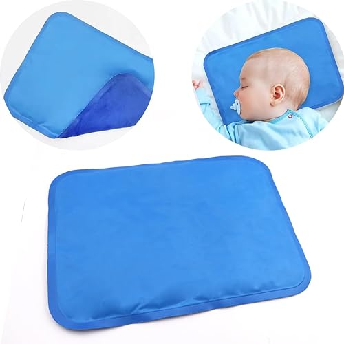 Paquete de hielo de gel reutilizable para dormir, almohadilla de almohada fría, almohadilla de hielo para enfriar la cabeza, almohadilla de