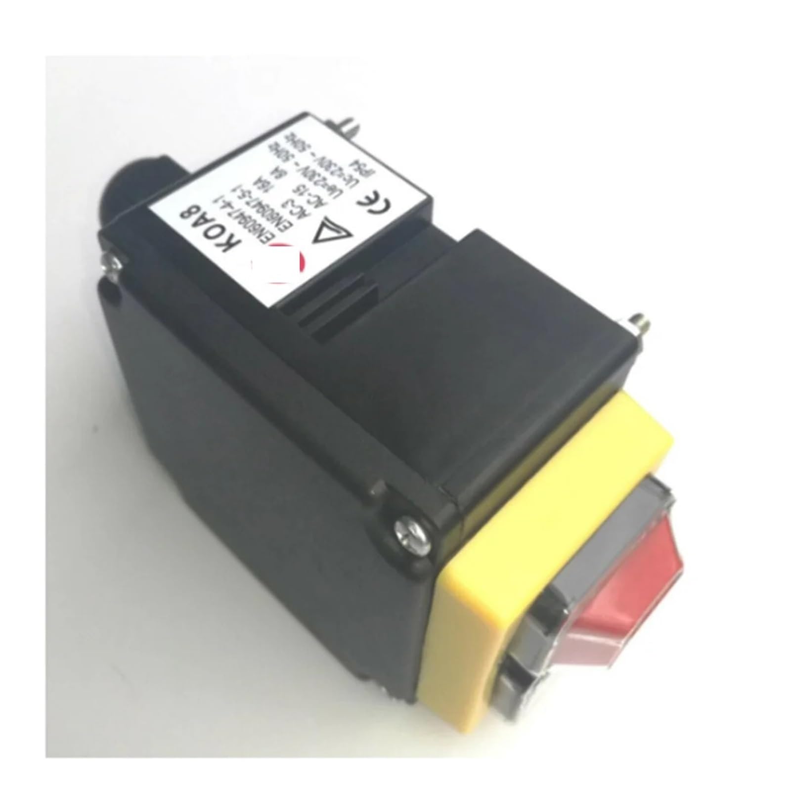 Interruptor de encendido, Interruptor electromagnético industrial KOA8 de 230 V y 16 A, pulsador encendido apagado con protección contra cortes energía subtensión