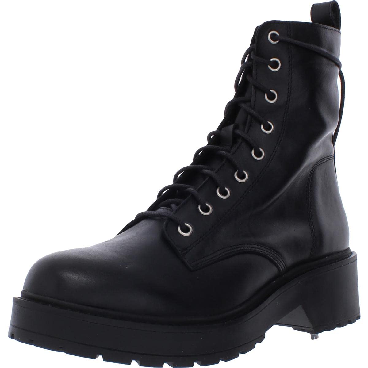 Amazon.com | Steve Madden Women's Tornado Combat Boot, Black