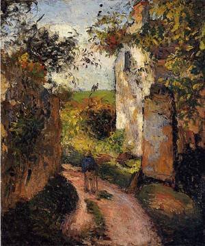 Peinture à l'huile de Camille Pissarro pour sublimer le salon ou un bureau