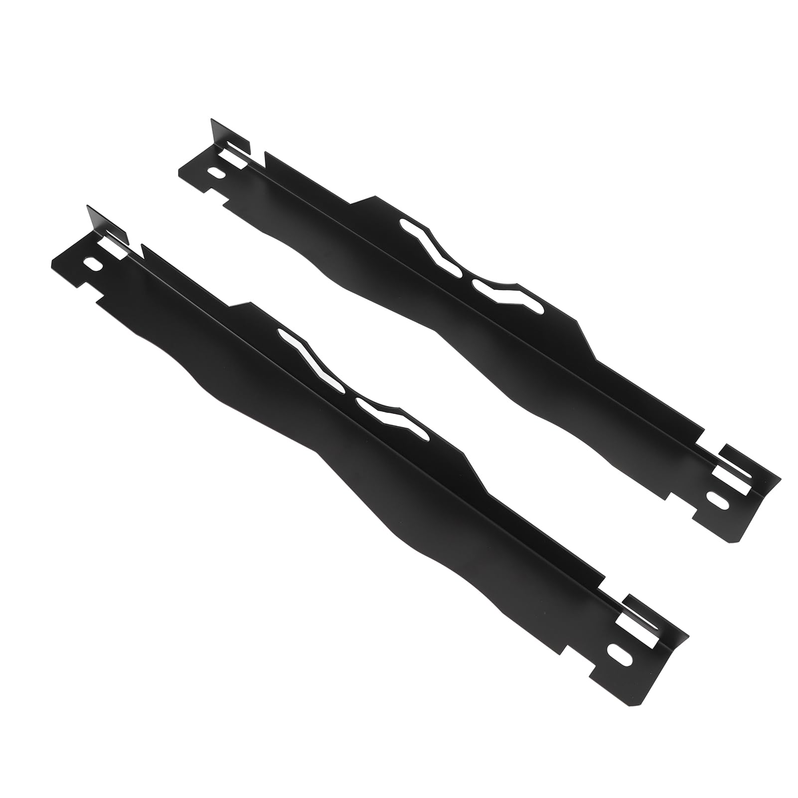 Tbest Outil D'alignement De Plaque D'embout en Acier Inoxydable pour des Mesures Et des Réglages Précis des Roues Voiture Camion SUV Véhicule (Black)