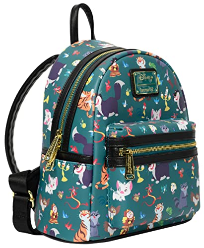 Loungefly Disney Mini Backpack Princess Sidekicks All Over Print Shoulder Bag #TOP1