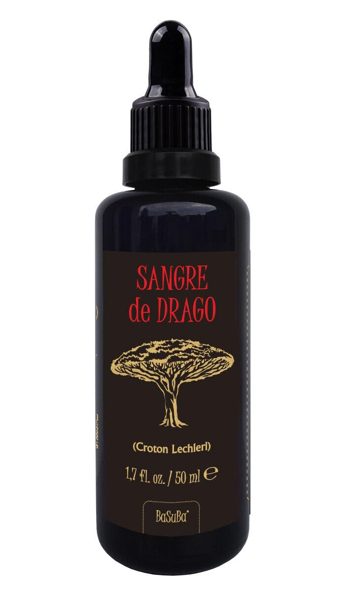 Dragon's Blood Croton Lechleri Sangre de Drago - 100 ml - Protegido en cristal violeta - Botella con cierre antigoteo práctico - Sin diluir - Rheine Natur