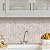 STICKGOO 10-Sheet Peel and Stick Backsplash, PVC Backsplash Tile, Herringbone Self Adhesive Wall Tile for Kitchen Bathroom, Laundry Room, Fireplace