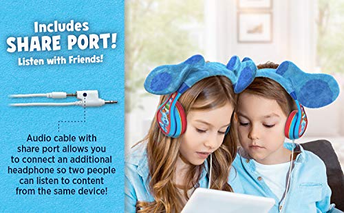 eKids Blue’s Clues And You Casque audio pour enfants, pour l’école, la maison ou les voyages, volume limité avec port… - Les Beatles, Paul McCartney, John Lennon, RIngo Starr, George Harrison eKids Blue's Clues And You Casque audio pour enfants, pour l'école, la maison ou les voyages, volume limité avec port… – Image 5