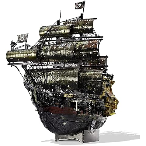 Puzzle 3D de Metal Piececool La Venganza de la Reina Anne Cover