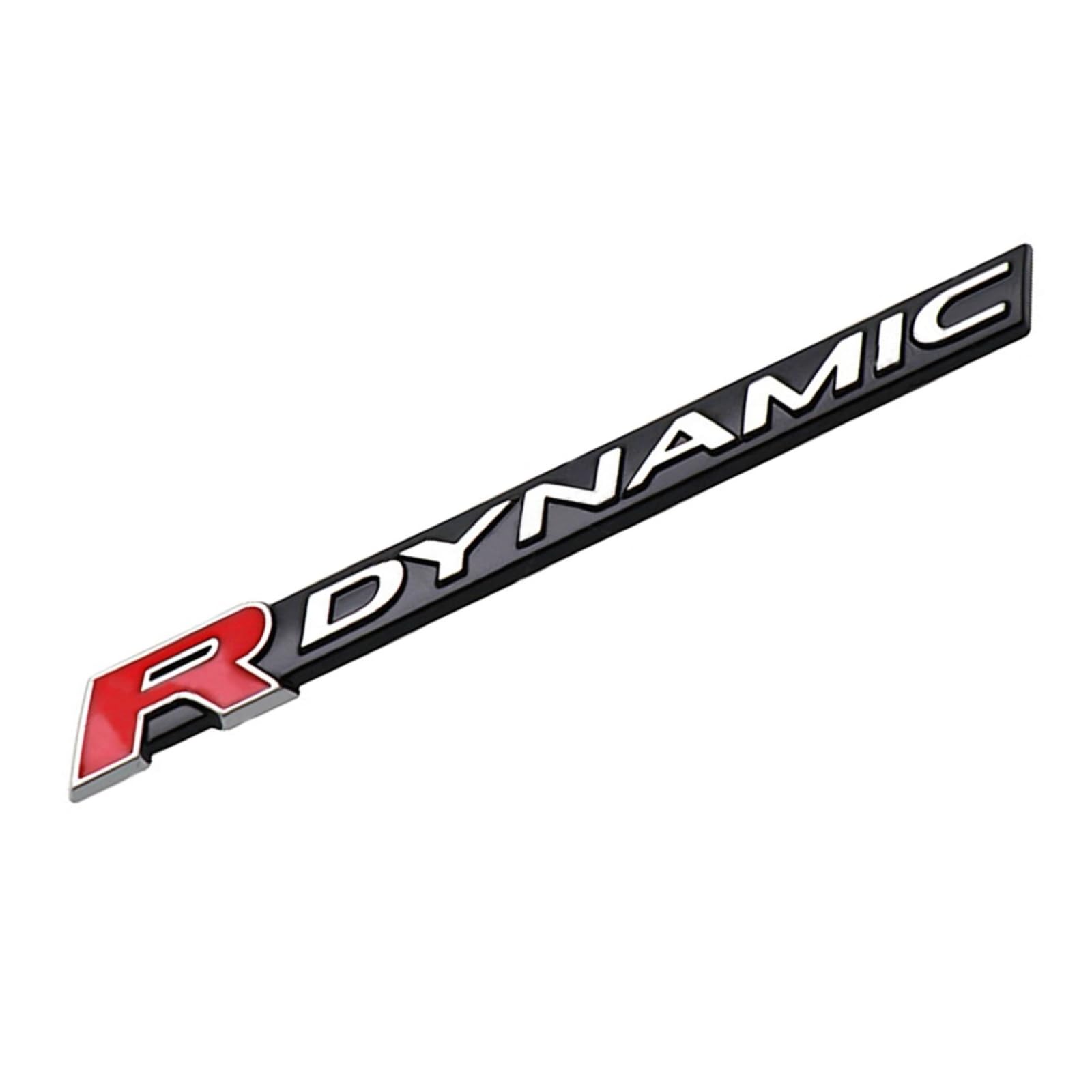 Special Vechicle Symbol R-Dynamic Sports 3D Badge,Car Body Trunk Fender R-Dynamic Emblem Logo Sticker Compatible with Jagvar Land R0ver Accessories (R Chrome)