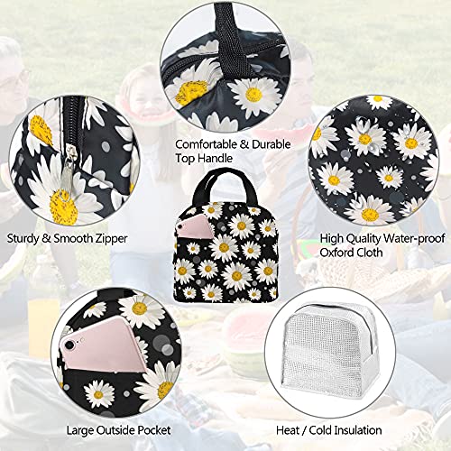 Daisy Insulated Lunch Bag for Travel/Picnic/Work