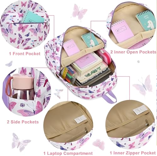 Image of BANQLYN 16-Inch Kids Backpack for Boys & Girls,Preschool Backpack for Kids Girls Small Backpack Purse Kindergarten School Book bags for Toddler Travel,Perfect for School Backpack