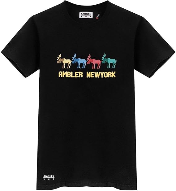 Amazon アンブラー Ambler メンズ レディース 男女兼用 アメカジ 半袖tシャツ 海外ブランド 正規品 As115 Black サイズl Tシャツ カットソー 通販