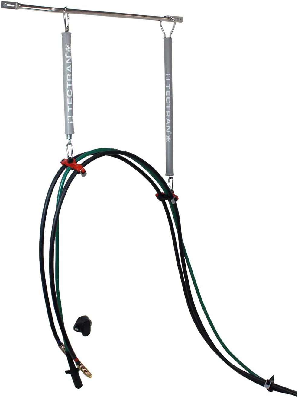 Tectran LK15AMZ Trailer Air Brake Air Line Assembly, With Spring Hangers & Gladhands