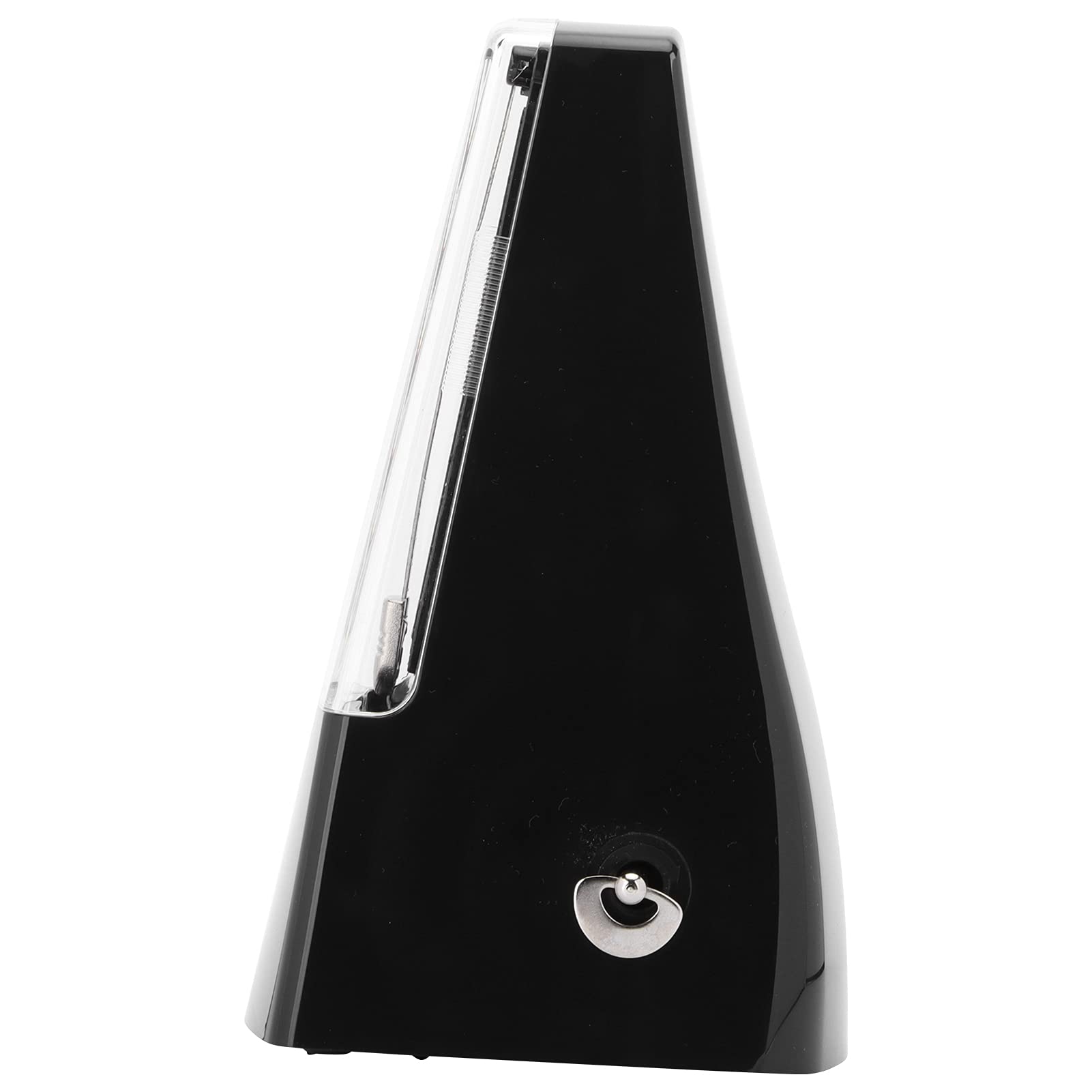 Acouto Metrónomo Mecánico Clásico, Estilo Pirámide, ABS y Acero Plástico, para Piano, Violín, Guitarra, Bajo y Batería, 40-208 BPM