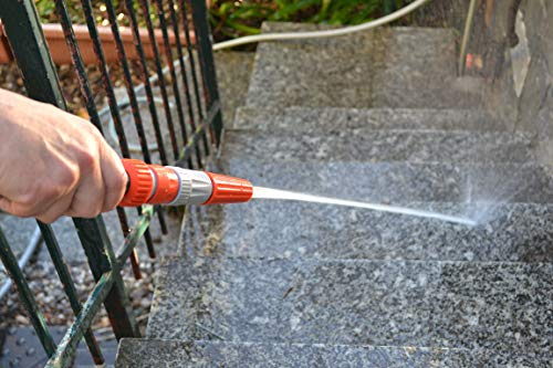 Siroflex 4545/S Bewässerungspistole 1 Made in Italy | Bewässerungspistole mit Anschluss | Wasserpistole für Schlauch kompatibel mit allen Schnellkupplungen | Anschlüsse für Gartenschläuche