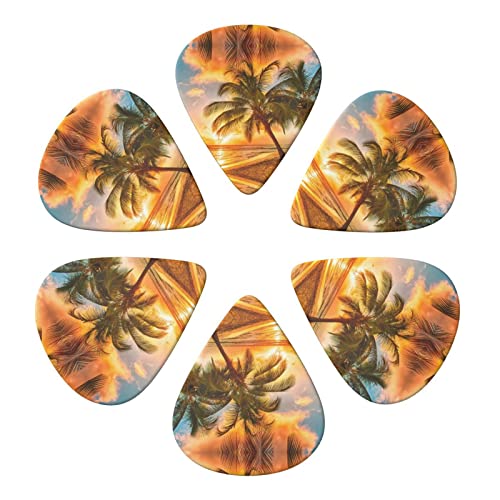 Beautiful Sunset Set de 6 médiators pour guitare acoustique, guitare électrique, basse, ukulélé – fin, moyen et épais. - Les Beatles, Paul McCartney, John Lennon, RIngo Starr, George Harrison Beautiful Sunset Set de 6 médiators pour guitare acoustique, guitare électrique, basse, ukulélé – fin, moyen et épais. – Image 5