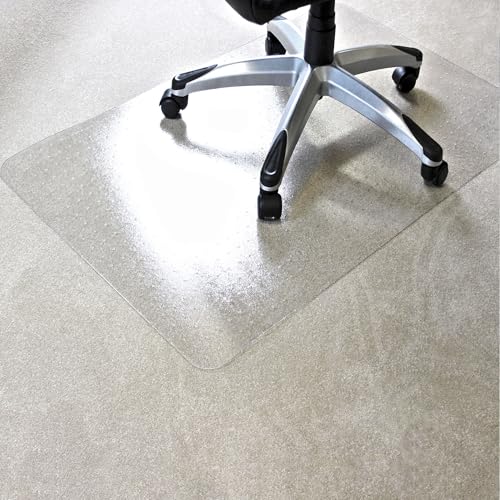 Tapis de chaise rectangulaire en polymère amélioré protège moquette