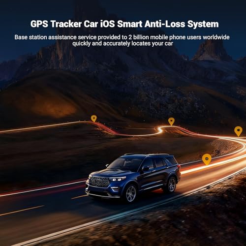 Peilsender Auto, [MFi-Zertifiziert] 2-in-1 Dual-Port Schnellladegerät fürs Auto 20W mit GPS-Sender für Auto, kompatibel mit der Apple „Find My“-App, Plug & Play (Nicht für Android-Telefone geeignet)