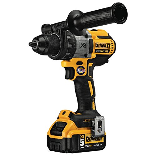 DEWALT 20V MAX XR Brushless Drill/Driver 3-Speed, Premium 5.0Ah Kit (DCD991P2)