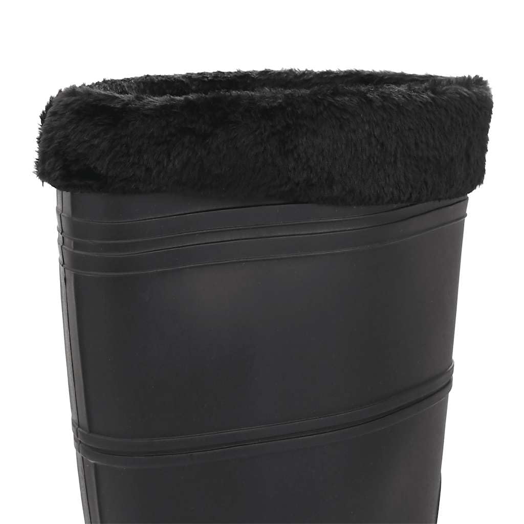 Buty przeciwdeszczowe Czarne Rozmiar 45 PVC
