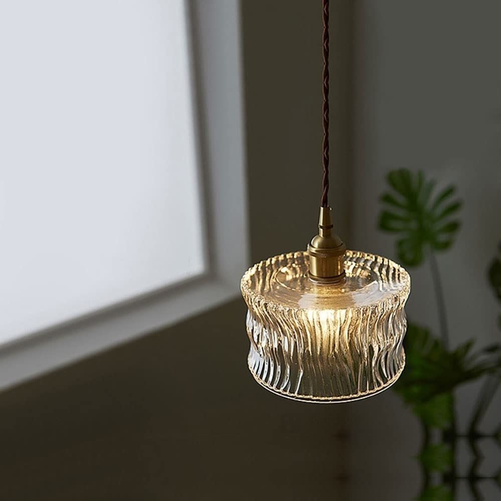 Japońska lampa wisząca z falą wody