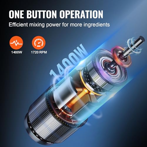 VEVOR-Food-Processor-Vegetable-Chopper-16-Quart-1400W-Food-Grade-Stainless-Steel-Food-Processor-Chopper-with-2-Extra-S-Curve-Blades-Multifunctional-for-Chopping-Vegetables-Meat-Grains-Nuts