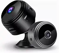 Mini Câmera A9 WiFi Full HD 1080P Segurança Espiã 150° Visão Noturna Monitoramento Celular