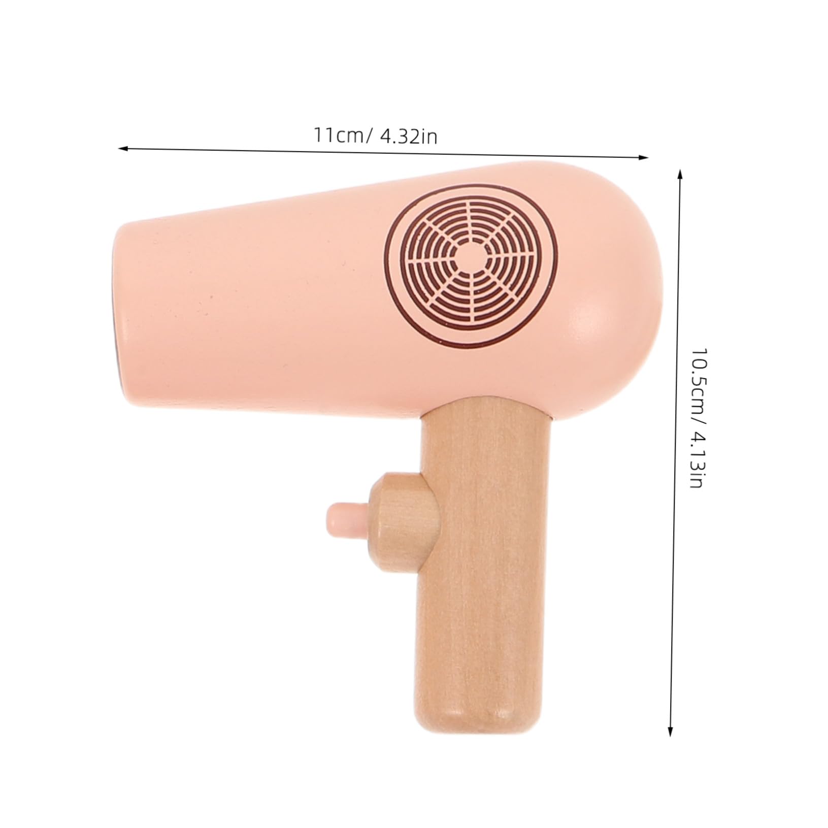 Toddmomy Set Da Trucco in Legno Per Ragazzo Ragazza Specchio, Giocattolo Da Tavolo Da Toeletta Per Bambine, Gioco Di Ruolo Salone Di Bellezza Per Feste e Compleanni