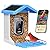 Brookstone Smart Bird Feeder with HD Camera, Solar Powered, AI Bird Identification, Live Stream via WiFi, Night Vision, Weatherproof, Outdoor Backyard Feeder