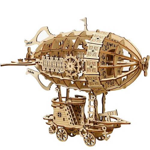 SUQ Mechanisch Modellbausatz Holz 3D Puzzle,Holzpuzzle,Erwachsene...