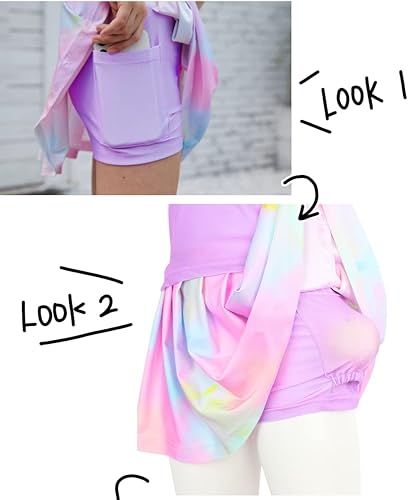 Miniatura 5 de MODAFANS Conjunto deportivo de camiseta sin mangas y pantalón corto para niñas