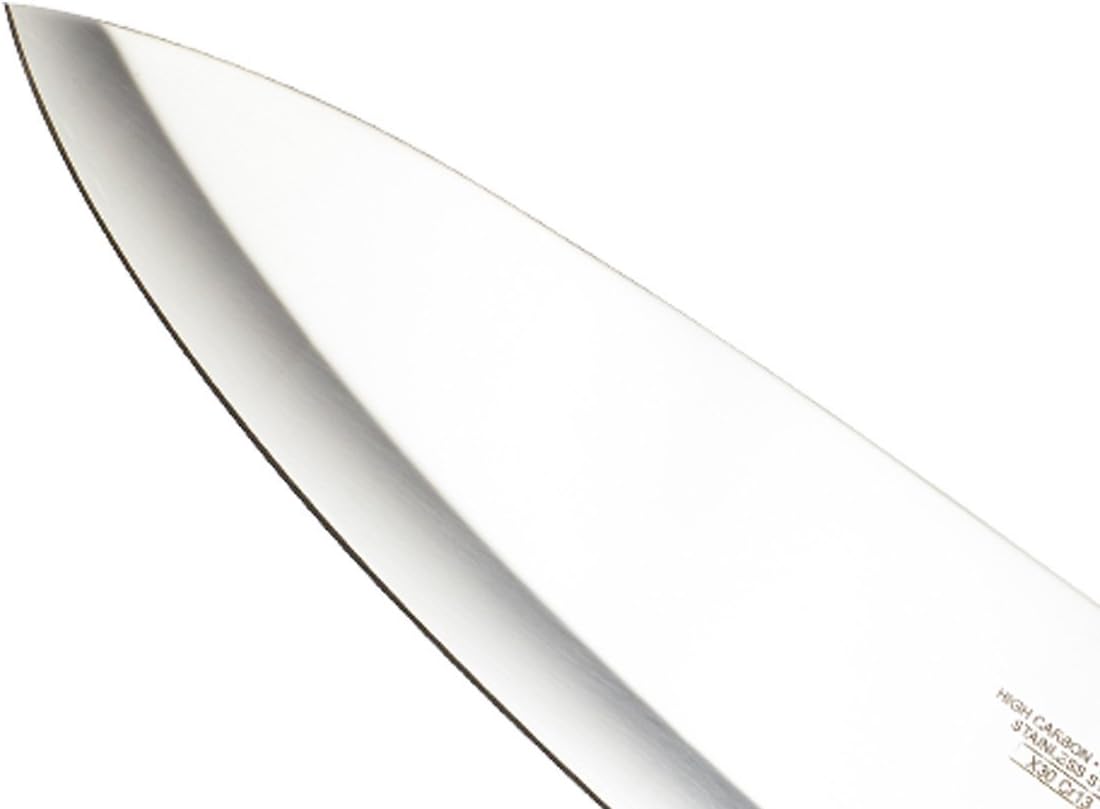 Mercer Culinary M18010 Millennia Black Handle, 10-Inch Wide Hollow Ground, Chef's Knife - Image 2