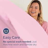 Vista 450 de King Fitted Bed Sheet - Bottom Single Fitted Sheet Only - Ultra-Soft Hotel Luxury Bedding w/ 8-16 Inch Deep Pockets - Breathable, Cooling & Wrinkle