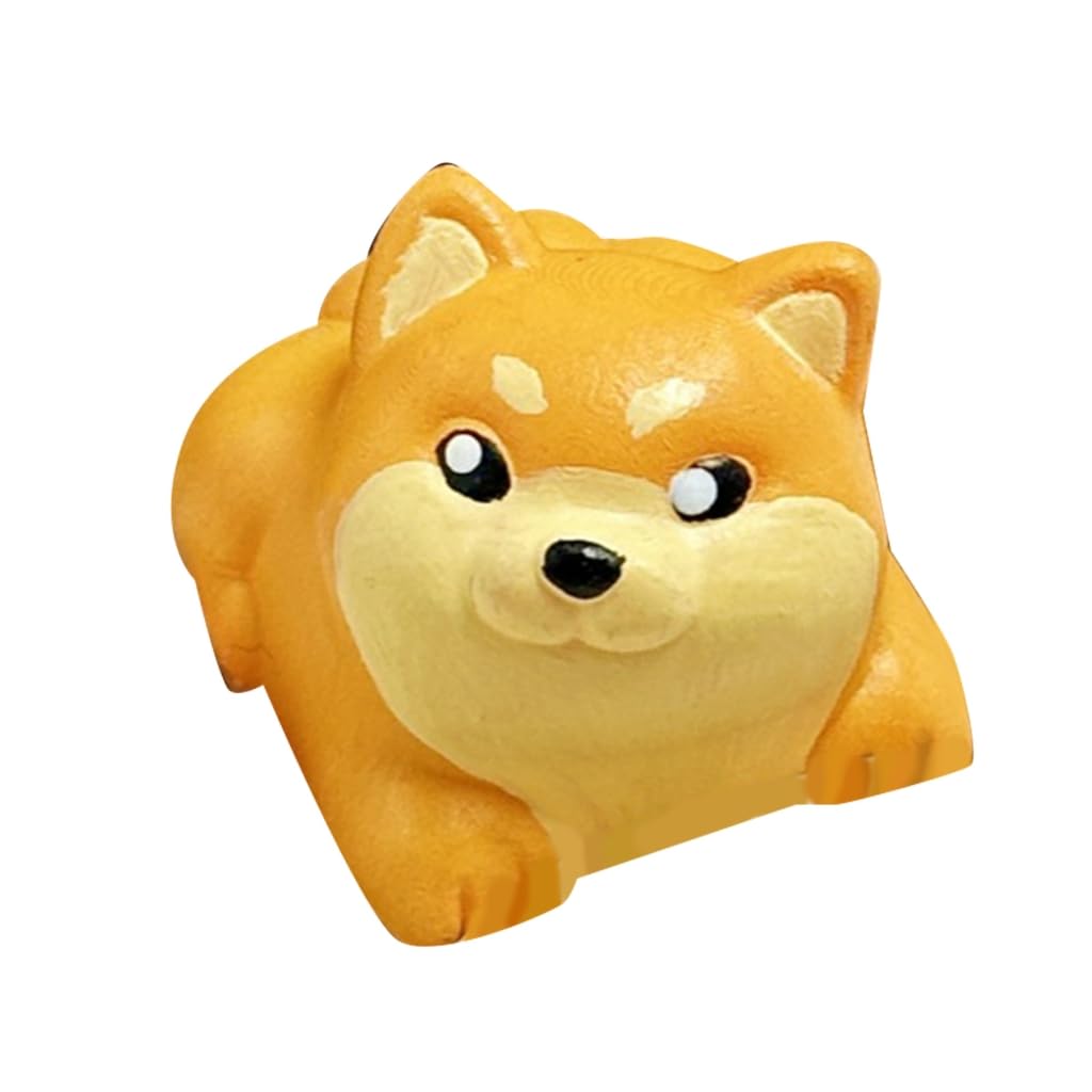Tecla de resina artesanal de perro 3D, el accesorio ideal para tu teclado mecánico gamer 8