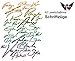 Produktbild Laurenz & Morgan Pinky Style Laserschablone A3 Schriftzüge