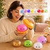 Squishy Dumpling Toy, Dumpling Squishy Mystery Box, Random 1 of 14 Colors, Stocking Stuffers with Food Steamer Stretchy Desk Toy #2