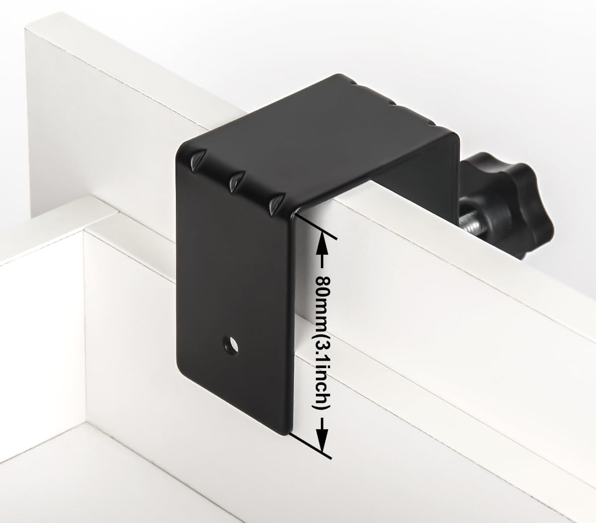 Drawer Front Installation Clamps Drawer Face Clamp Mounting Jig Carbon Steel with Soft Silicone Protective Pad - 4 Pack