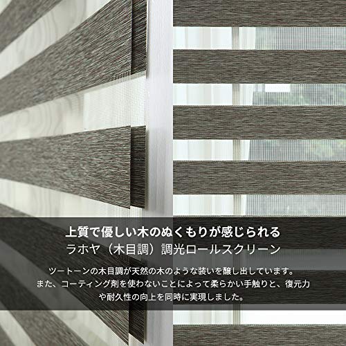 Amazon.co.jp: eeHAUS: プレミアム 調光 ロールスクリーン