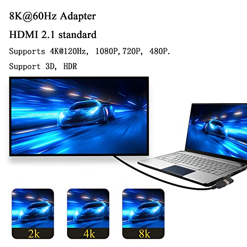 QIANRENON 8K 90 gradi angolo HDMI maschio a